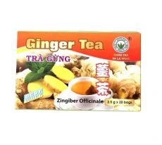 Danh Trà Ba Lá Vàng GINGER TEA, Trà Gừng